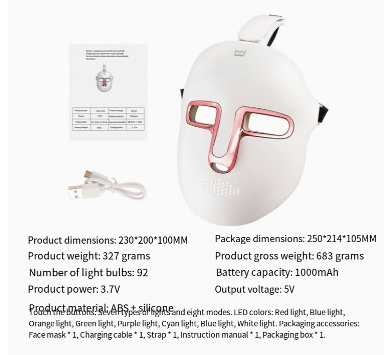Rainbow Light Facial Rejuvenation Mask