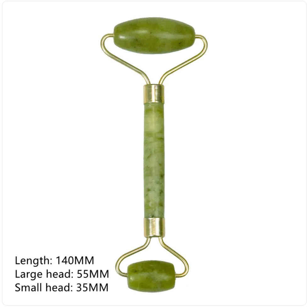 Jade Massage Roller & Scraper Set